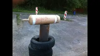 Tagesbombe 210mm Multi-Salute Cylinder with Bottomshot