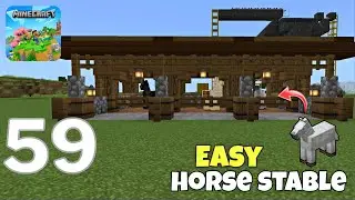 Minecraft Survival Series &ndash; Animal House Design | Gameplay Walkthrough | Part 59 (Android, iOS)