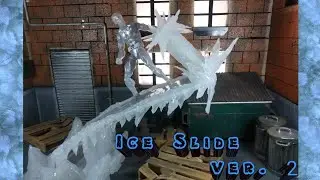 (Part 1) How to Make Ice Slide Toy Prop for Marvel's Iceman