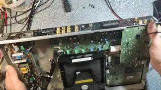 DVD плеер YAMAHA DVD S1500 обзор начинки, ремонт больных мест.