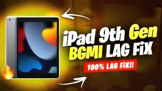 iPad 9th Gen BGMI Lag Problem Fix | How To Fix iPad Lag Problem | BGMI Lag Fix After iOS 17.5 Update