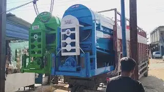 Indian Express Threshar 9fan 10 fan lifting capacity available 