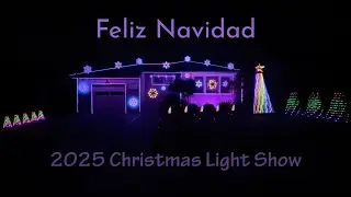 2025 Christmas Light Show - Feliz Navidad by Jose Feliciano