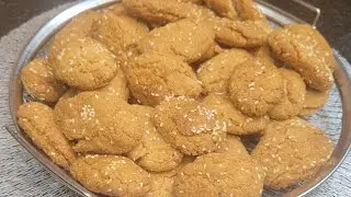 Suji Til Biscuit Recipe | तिल सूजी बिस्किट | Biscuit Recipe ♥️ Snacks Recipe ❤️ Nashta Recipe 