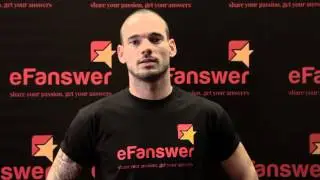 eFanswer: Wesley Sneijder - Thank you!