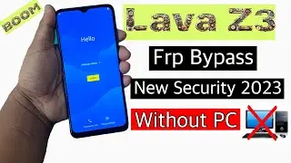 Обход FRP на Lava Z3 Android 11/Разблокировка блокировки аккаунта Google || Обход FRP на Lava Z3 без ПК ||