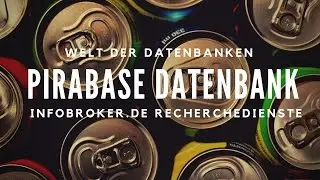 PIRABASE - Fachdatenbank f&uuml;r Verpackung und Drucktechnologien - Welt der Datenbanken