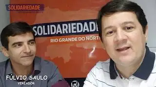 F&uacute;lvio Saulo &eacute; vereador do Solidariedade RN