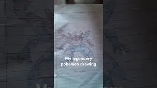 My Legendary pokemon drawing/pls subscribe #motivation