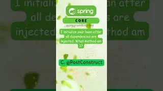 MIND-BLOWING Spring Core Features You Never Knew Existed - 361 |#javafacts #java #quiz #javaquiz