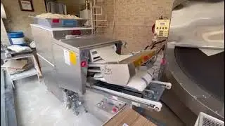 Автоматическая расскатка/станок для лаваша. Automatic sheeting / lavash machine.