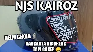 Njs Kairoz si helm ghoib 🗿- Unboxing helm Njs Kairoz Grey