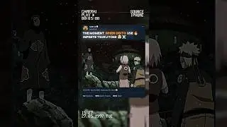 THE MOMENT WHEN OBITO 🔥 USE INFINITE TSUKUYOMI...🤯☠️