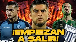 ¡BOMBA! EMPEZARON LAS SALIDAS DE ZAMBRANO, PEÑA Y TRAUCO DE ALIANZA LIMA