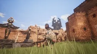 Conan Exiles - Ny DLC Khitan - og leder efter en lokation til Swampbase - Dansk Lets play - Ep 12