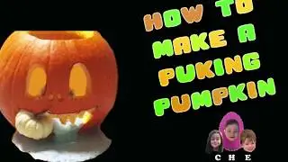How to make a Pumpkin Puke ready for Halloween