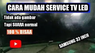 tv led samsung 32 inch ada suara tidak ada gambar