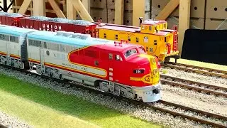 Grossbahnfest Schinznach 2025 - amerikanische Welten in der Schweiz - 