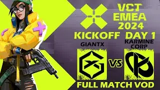 GX VS KC - 2024 VCT EMEA Kickoff - Groups Stage Day 1