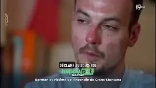 🇫🇷 &Agrave; Crans Montana, Ga&euml;tan, barman du Constellation, t&eacute;moigne apr&egrave;s l&rsquo;incendie qui a ravag&eacute;&hellip;