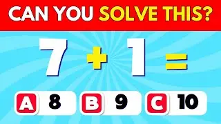 Can You Pass This Maths Quiz...? ➗✖️🧠 | Easy, Medium, Hard, Impossible