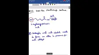 When 5 -hydroxypentanoic acid is treated with an acid catalyst, it forms a lactone (a cyclic ester)&hellip;