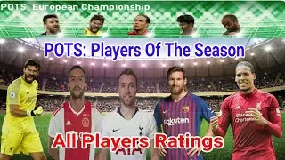 POTS: European Championship  All Players Ratings In PES 2019 Mobile || PES Galaxy Mobile