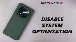 Redmi Note 15 Pro&nbsp;: Comment d&eacute;sactiver l&rsquo;optimisation syst&egrave;me