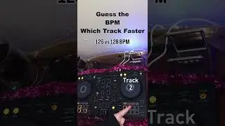 Can you guess the BPM difference before the drop end? #dj #housemusic