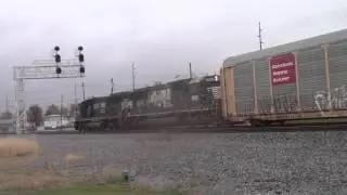 Railfanning Bellevue, Ohio. 18N With An SD60E Leader