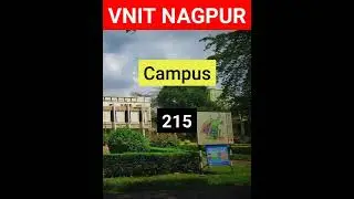 VNIT Nagpur Cutoff | Placements | Campus | #shorts #short #youtubeshorts #vnit #vnitnagpur