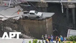 Massive Sinkhole Swallows Bangkok Street | 50m Drop Stuns Residents | APT