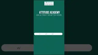 If you want to go Digital || Join Attitude Academy