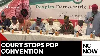 Party Crisis: Court Halts PDP National Convention