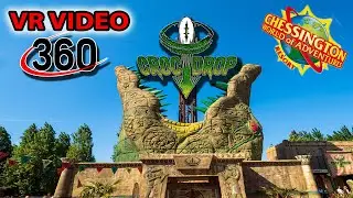 360 VR video of Crock Drop Chessington World of Adventures &ndash; POV &ndash;  Meta Quest 3 VR - Insta360 X3 VR