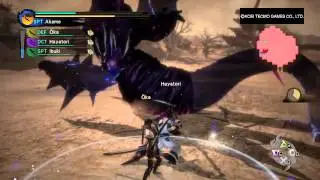 Toukiden: Kiwami  Sweheaven vs a new boss