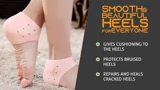 Anti-Crack Heel Pad | Silicone Gel Heel Pad