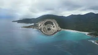 Mafalcu une plage magique situé dans le désert des Agriates. les richesses du patrimoine Corse en 4K