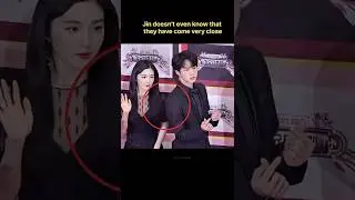 girls try to touch BTS, but they move back ?