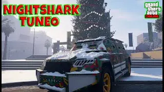 Snow Tuning of the Nightshark, Santa's Vehicle || GTA Online