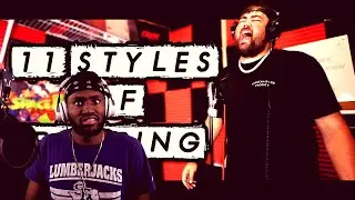 HOW DID HE COME UP WITH THIS STYLE?!?!?! Crypt - 11 Styles of Rapping (Reaction!!!!)