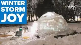 Greater Cincinnati families build snow forts, igloos to make the most of the winter storm