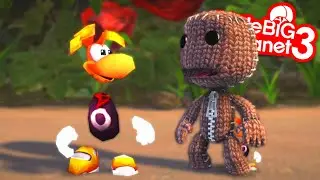 Leaked Rayman Mod Costume - LittleBigPlanet 3 PS5 Gameplay