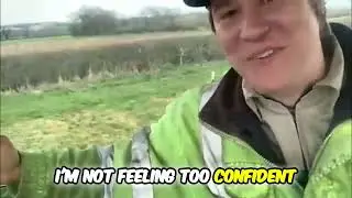 Tractor Stuck in Mud? This Farmer Knows Trouble is Coming! #shorts