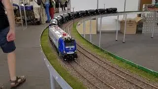 Spur1 - Model Griffina E4DCUd-002 w skali 1:32​,  jazda próbna na Piotrkowskich Trybunałach 2024