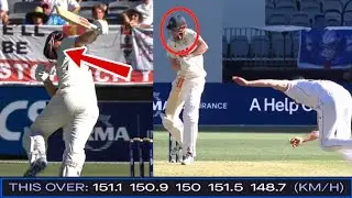 155 Kmph on helmet Mark wood hit cameron green fastest ball bowling ashes 2025 australia vs england