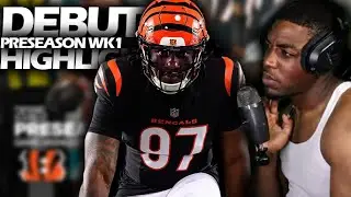 Shemar Stewart Looking SOLID | Bengals vs Eagles Preseason Week 1