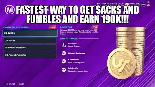 Fastest Way To Get Sam Mills Sacks and Fumbles! Madden 21