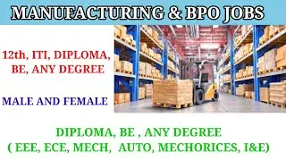 Jobs In Tamil|Job In Manufacturing Company|fresher job 2021|Chennai Job|Today jobs|Jobs In Chennai