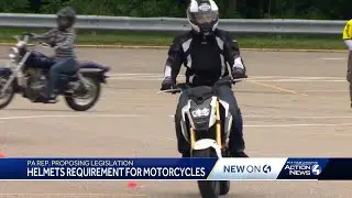 Planned bill would make it a requirement for Pennsylvania motorcyclists to wear a helmet